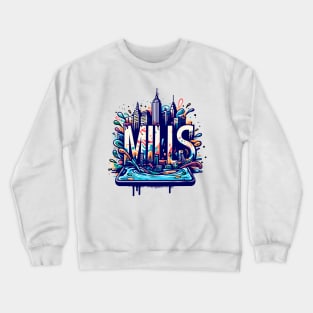 Urban Fusion: Millenials Crewneck Sweatshirt